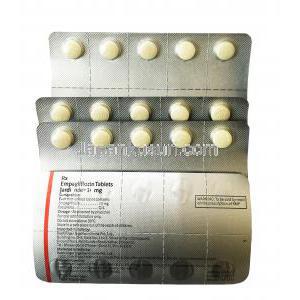 ジャディアンス,　エンパグリフロジン　10mg　90錠　シート　情報